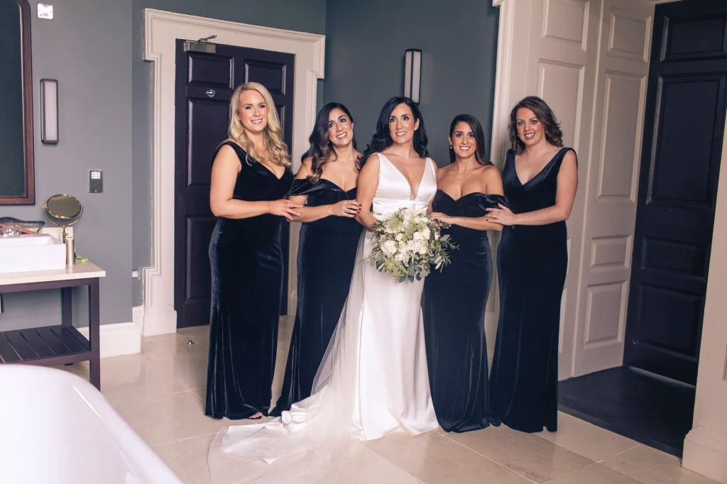 Greek destination bridal party makeup by Nima