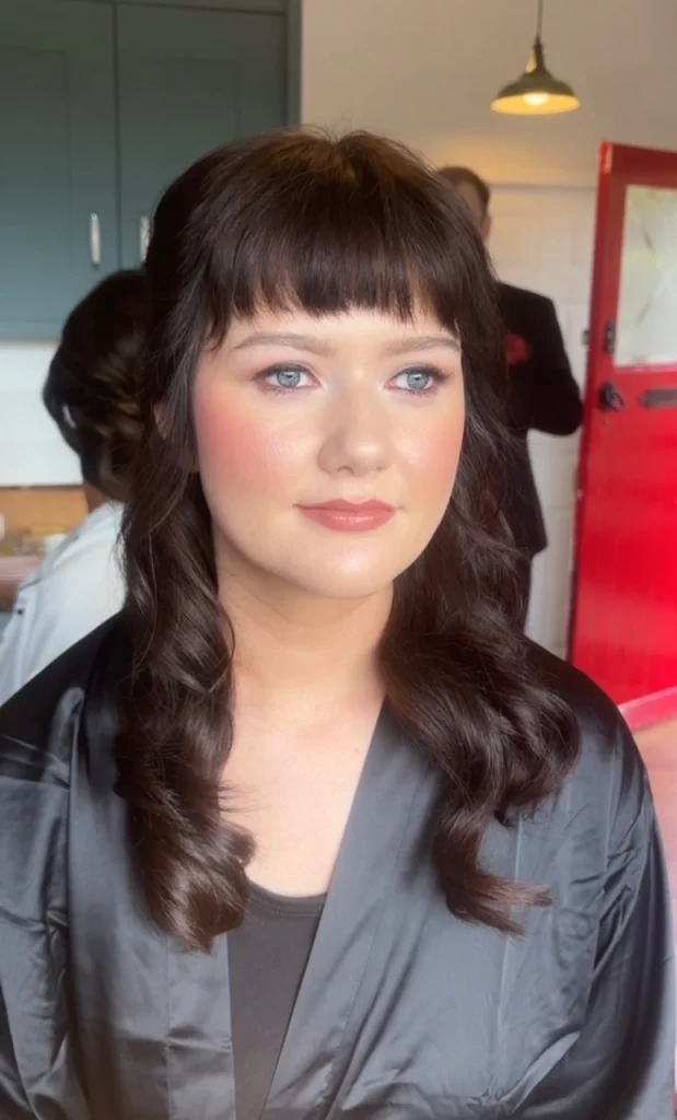 Soft natural bridal makeup