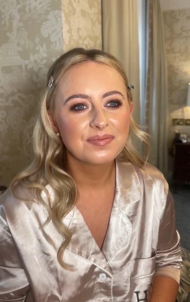 Glam makeup look by artist Nima